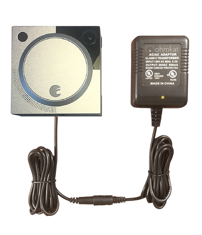 OhmKat Video Doorbell Power Supply - Compatible with August Doorbell Cam