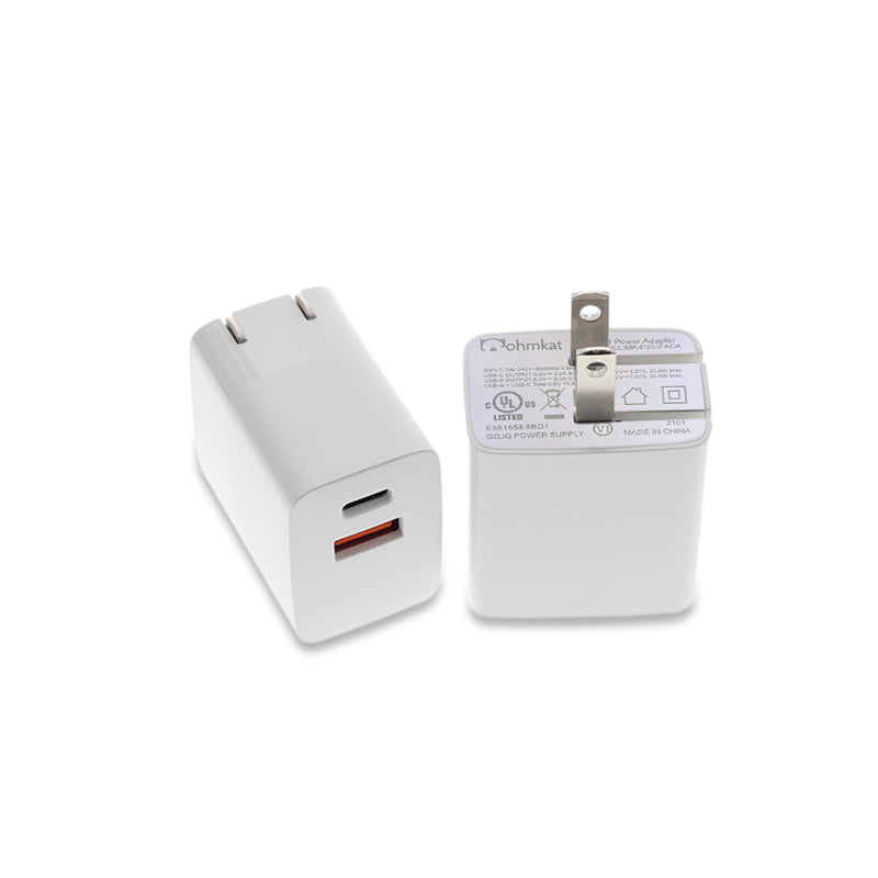 Innovative Fast Charger for the New iPhone 12s Dual Port (USB C/A) a