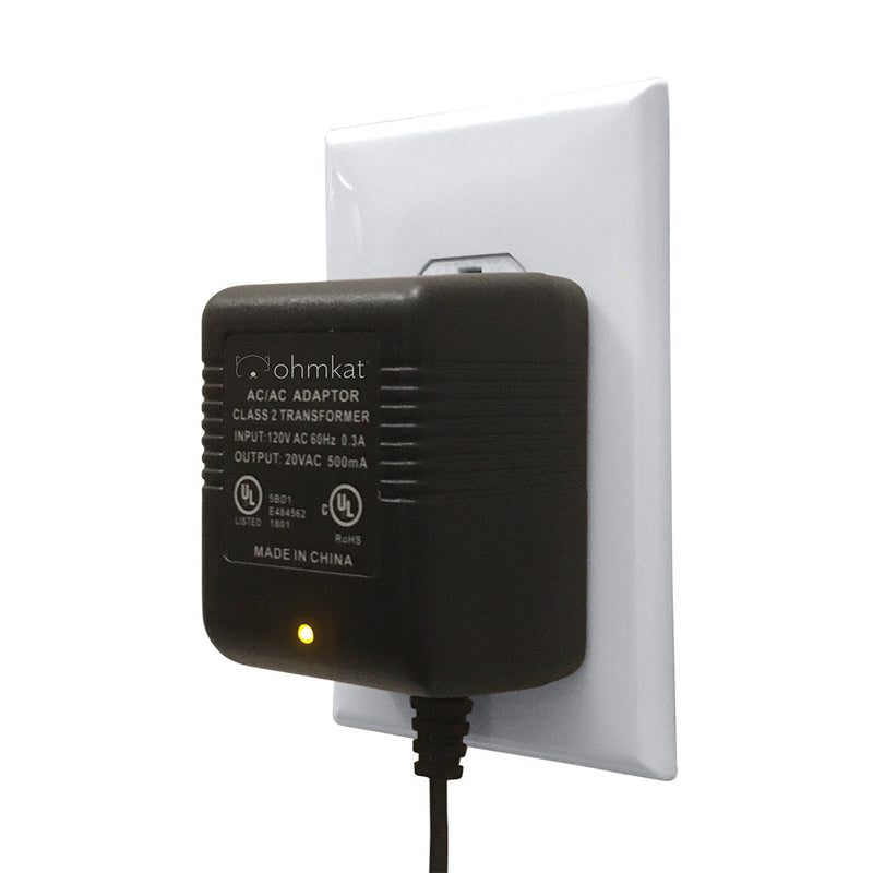 OhmKat Video Doorbell Power Supply - Compatible with Blink Smart Wi-Fi Video Doorbell