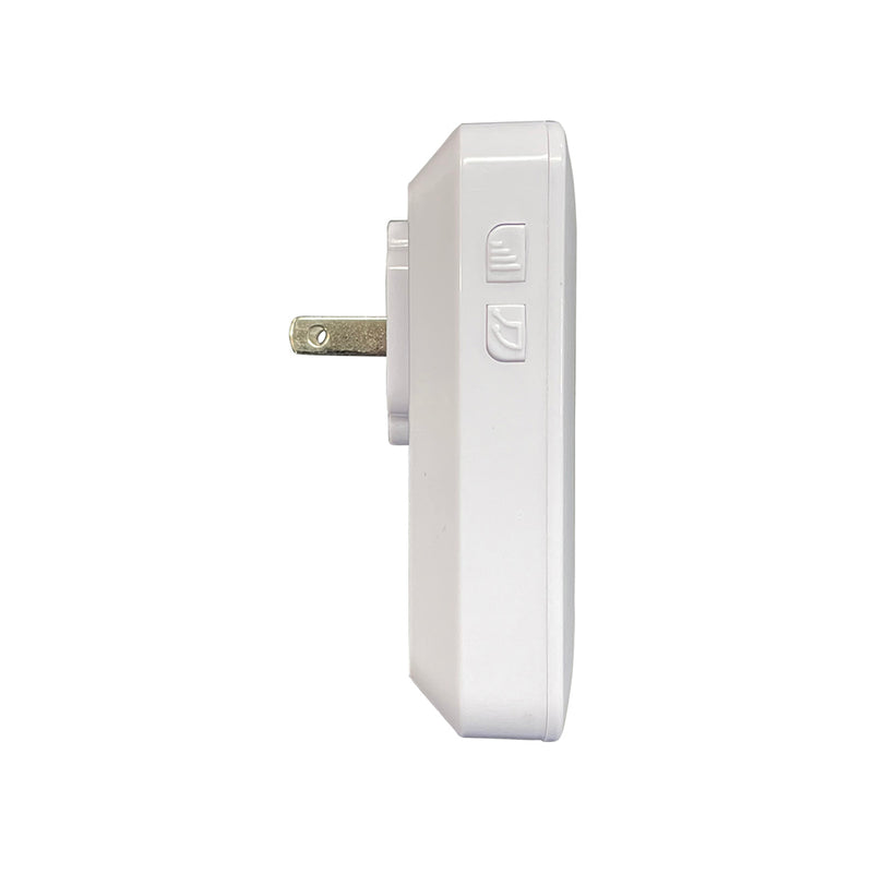 Additional Chime Receiver - For Use with Wireless Universal Doorbell Chime and Water Wrangler