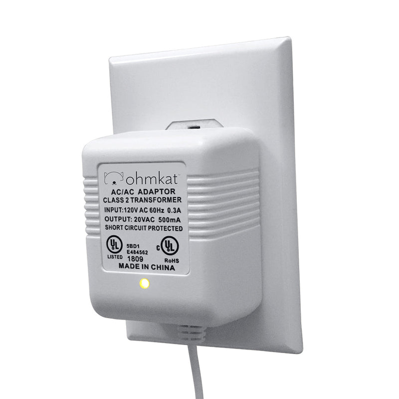 OhmKat Video Doorbell Power Supply - Compatible with Blink Smart Wi-Fi Video Doorbell