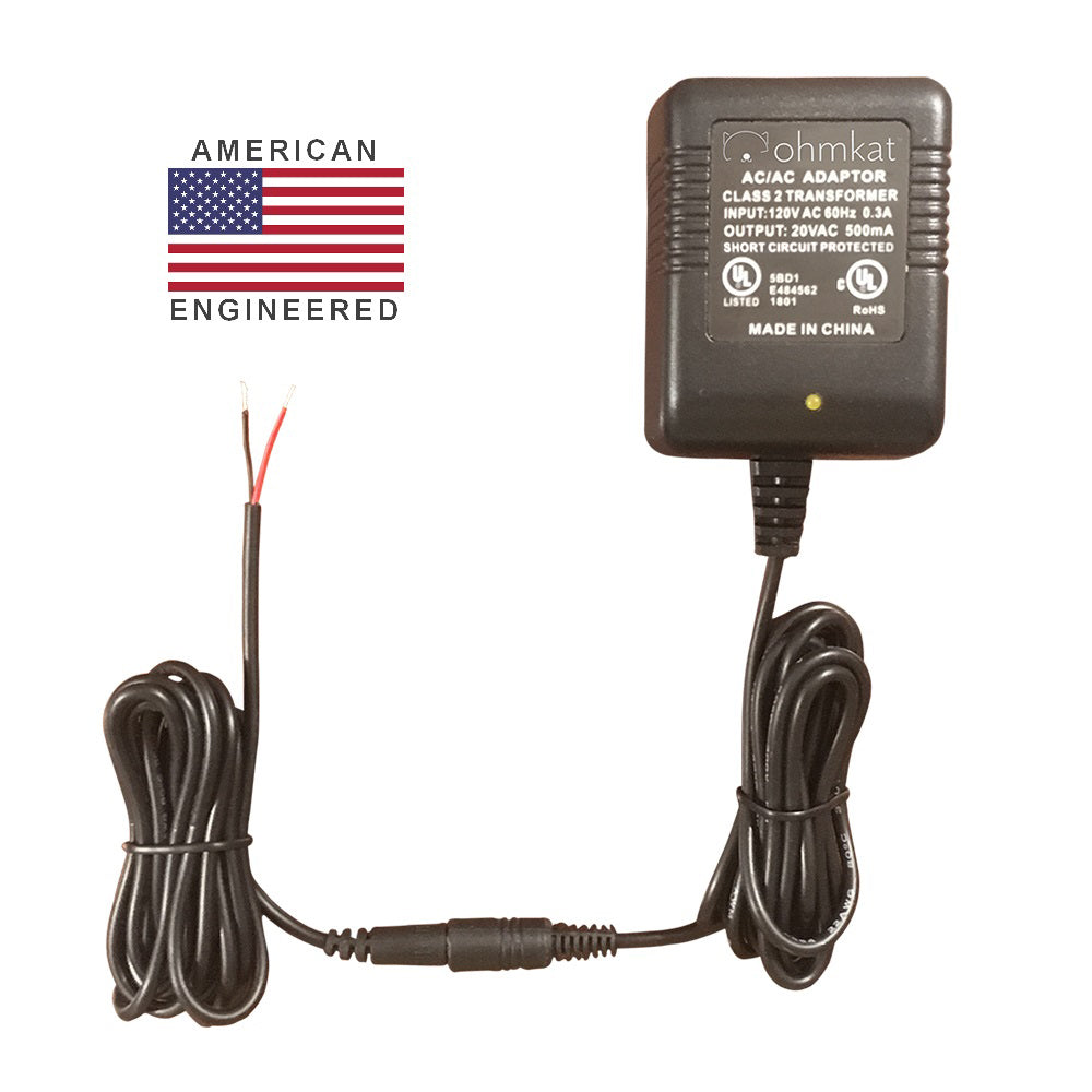 OhmKat Video Doorbell Power Supply - Compatible with Arlo Video Doorbe