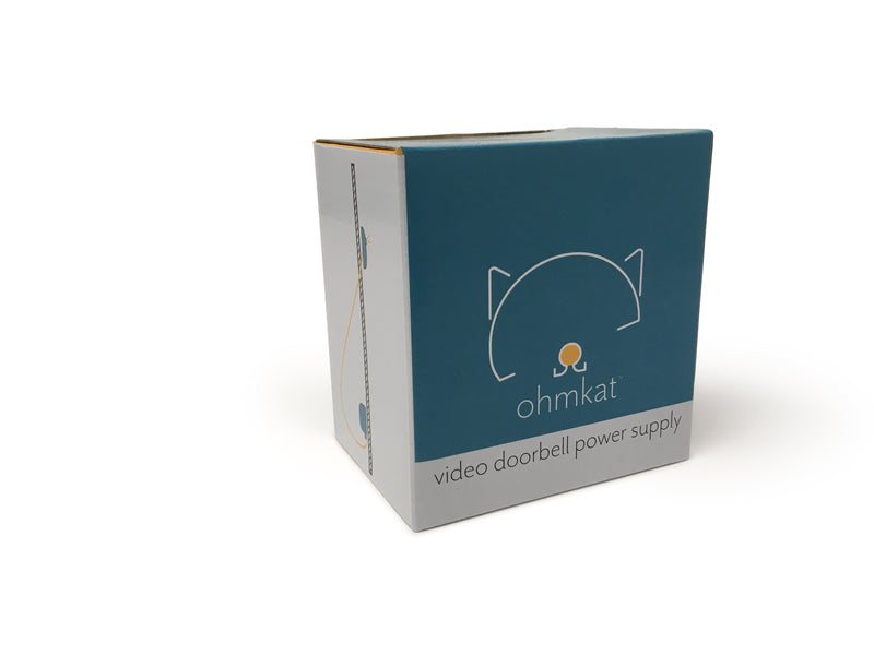 OhmKat Video Doorbell Power Supply - Compatible with Arlo Video Doorbell